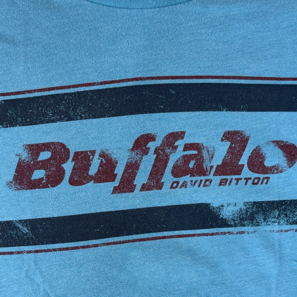 Buffalo David Bitton Men's Blue Graphic Tee